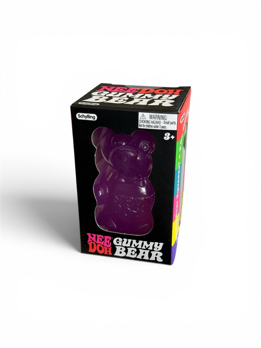 NeeDoh Gummy Bear PURPLE Groovy Grape 🍇 Schylling Authentic Viral Fidget Squish